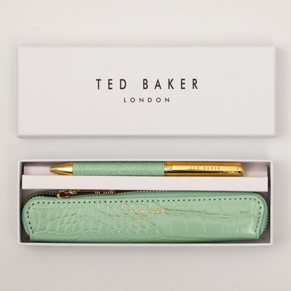 CLAAARE-Gifts-Imitation Croc Pencil Case and Pen- Ted Baker Romania